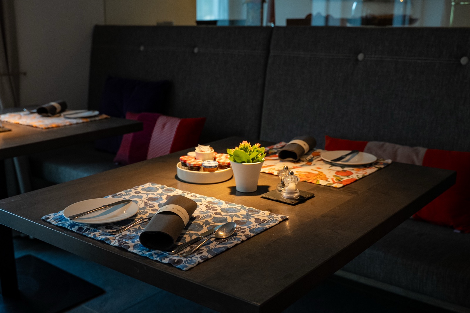 Buffet della colazione con prodotti di qualità